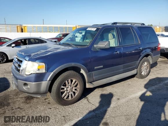 ✅ 2007 Ford Expedition XLT • VIN: 1FMFU15537LA66152 • Lot: 89740215. Listed on Copart with 168,472 mi. Free auction sales archive from the USA and detailed vehicle history report at DreamBid. Image 1.