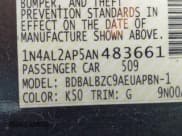 ✅ 2010 Nissan Altima 2.5 • VIN: 1N4AL2AP5AN483661 • Lot: 43356322. Listed on IAAI with 165,801 mi. Free auction sales archive from the USA and detailed vehicle history report at DreamBid. Image 9.