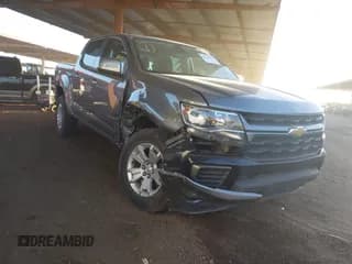 ✅ 2022 Chevrolet Colorado 4WD LT • VIN: 1GCGTCEN3N1299139 • Lot: 43575873. Listed on IAAI with 42,841 mi. Free auction sales archive from the USA and detailed vehicle history report at DreamBid. Image 1.