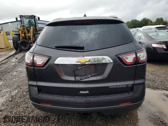 2013 Chevrolet Traverse LS with VIN 1GNKRFED9DJ264175, listed as a Copart auction lot 70766185 with 108,535 mi miles and Salvage title. Bid and sale history available at DreamBid. Image 6.