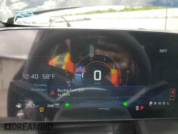 2025 Chevrolet Equinox AWD LT with VIN 3GNAXPEG1SL277719, listed as a Copart auction lot 49287695 with 267 mi miles and Clean title. Bid and sale history available at DreamBid. Image 9.