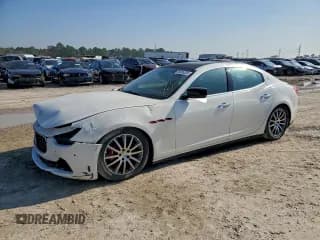 ✅ 2015 Maserati Ghibli S Q4 • VIN: ZAM57RTA1F1154077 • Lot: 95685335. Listed on Copart with Not provided. Free auction sales archive from the USA and detailed vehicle history report at DreamBid. Image 1.