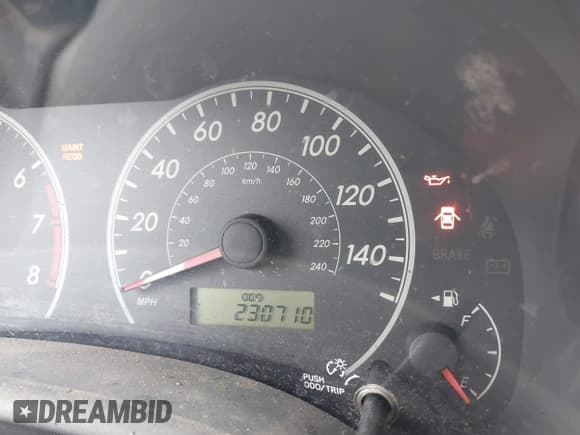 ✅ 2010 Toyota Corolla • VIN: JTDBU4EE0A9116854 • Lot: 43545106. Listed on IAAI with 230,710 mi. Free auction sales archive from the USA and detailed vehicle history report at DreamBid. Image 7.