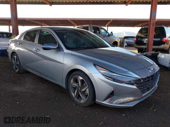 ✅ 2021 Hyundai Elantra Limited • VIN: 5NPLP4AG7MH028883 • Lot: 43427337. Listed on IAAI with 62,150 mi. Free auction sales archive from the USA and detailed vehicle history report at DreamBid. Image 1.