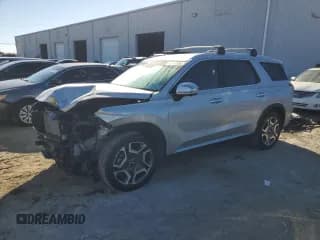 ✅ 2023 Hyundai Palisade SEL • VIN: KM8R4DGE6PU636859 • Лот: 45687855. Опубликован ранее на Copart с пробегом 23 597 миль. Бесплатный доступ к архиву аукционных продаж из США и подробный отчёт об истории автомобиля на DreamBid. Изображение 1.