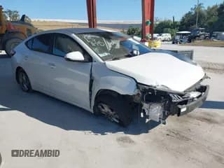 ✅ 2020 Hyundai Elantra SEL • VIN: 5NPD84LFXLH597263 • Lot: 43747264. Listed on IAAI with 91,417 mi. Free auction sales archive from the USA and detailed vehicle history report at DreamBid. Image 1.