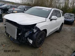 ✅ 2024 Hyundai Palisade Calligraphy • VIN: KM8R7DGE0RU773192 • Лот: 76116504. Опубликован ранее на Copart с пробегом 8 276 миль. Бесплатный доступ к архиву аукционных продаж из США и подробный отчёт об истории автомобиля на DreamBid. Изображение 1.