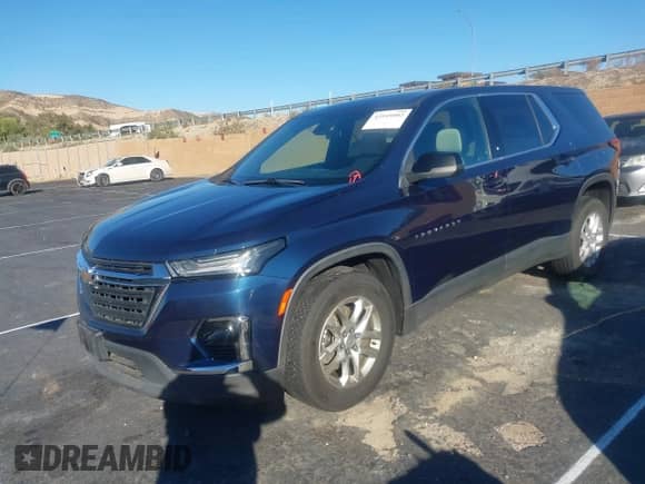 2023 Chevrolet Traverse LS with VIN 1GNERFKW3PJ246343, listed as a IAAI auction lot 43545002 with 41,918 mi miles and . Bid and sale history available at DreamBid. Image 17.