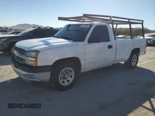 ✅ 2005 Chevrolet Silverado 1500 Work Truck • VIN: 1GCEC14V25Z350838 • Lot: 90726005. Listed on Copart with 212,036 mi. Free auction sales archive from the USA and detailed vehicle history report at DreamBid. Image 1.