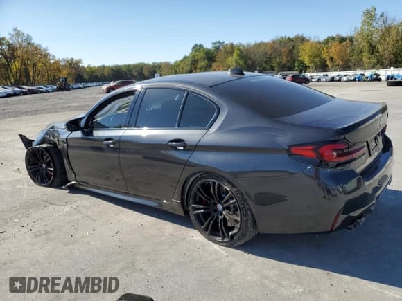 ✅ 2023 BMW M5 • VIN: WBS83CH03PCL49168 • Лот: 81989275. Опубликован ранее на Copart с пробегом Не указан. Бесплатный доступ к архиву аукционных продаж из США и подробный отчёт об истории автомобиля на DreamBid. Изображение 2.