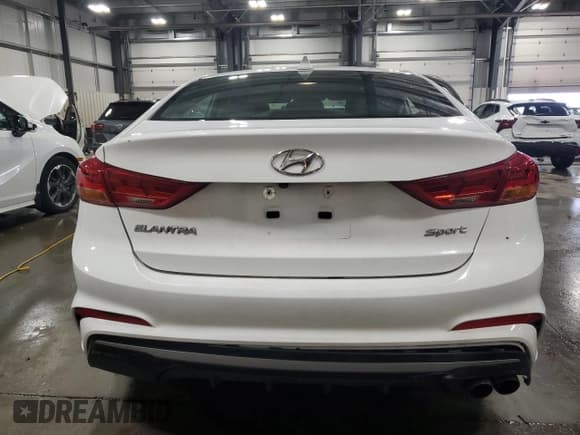 ✅ 2018 Hyundai Elantra Sport • VIN: KMHD04LB8JU504520 • Lot: 81213065. Listed on Copart with 133,312 mi. Free auction sales archive from the USA and detailed vehicle history report at DreamBid. Image 6.