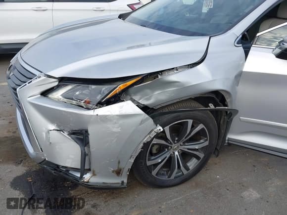 ✅ 2017 Lexus RX 350 F Sport • VIN: 2T2BZMCA5HC076384 • Lot: 43744144. Listed on IAAI with 128,895 mi. Free auction sales archive from the USA and detailed vehicle history report at DreamBid. Image 6.