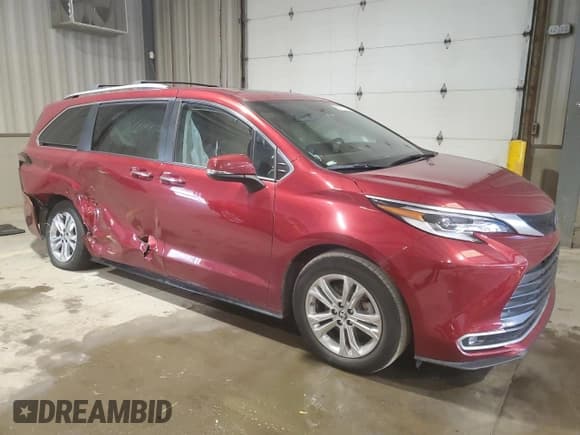 ✅ 2023 Toyota Sienna Platinum • VIN: 5TDESKFC3PS098476 • Lot: 85676095. Listed on Copart with 23,742 mi. Free auction sales archive from the USA and detailed vehicle history report at DreamBid. Image 4.