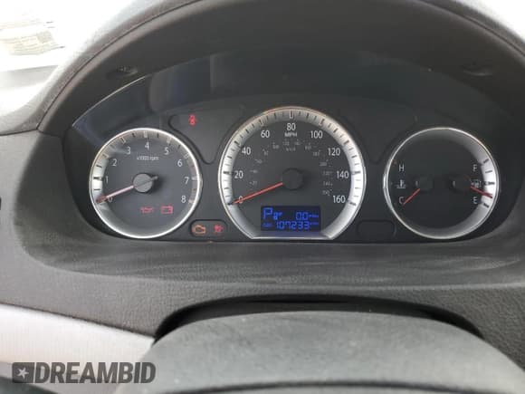 ✅ 2010 Hyundai Sonata GLS • VIN: 5NPET4AC0AH633485 • Лот: 76087624. Опубликован ранее на Copart с пробегом 107 233 миль. Бесплатный доступ к архиву аукционных продаж из США и подробный отчёт об истории автомобиля на DreamBid. Изображение 9.