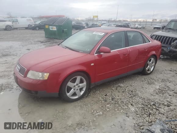 ✅ 2003 Audi A4 3.0L • VIN: WAULT68E73A293737 • Lot: 86053144. Wystawiony na Copart z przebiegiem 167 003 mil. Bezpłatny archiwum sprzedaży aukcyjnych z USA i szczegółowy raport historii pojazdu na DreamBid. Zdjęcie 1.