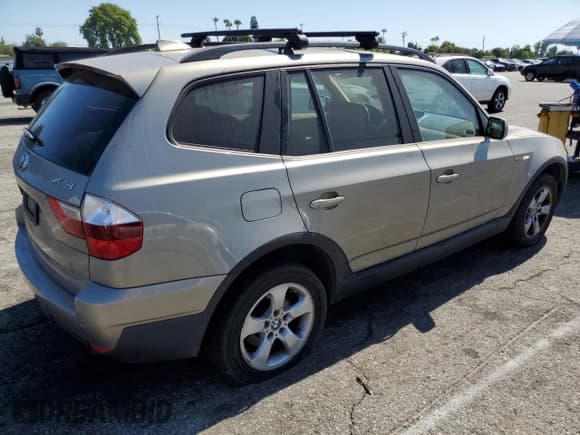 ✅ 2007 BMW X3 3.0si • VIN: WBXPC93437WF06136 • Lot: 66763965. Listed on Copart with 100,762 mi. Free auction sales archive from the USA and detailed vehicle history report at DreamBid. Image 3.