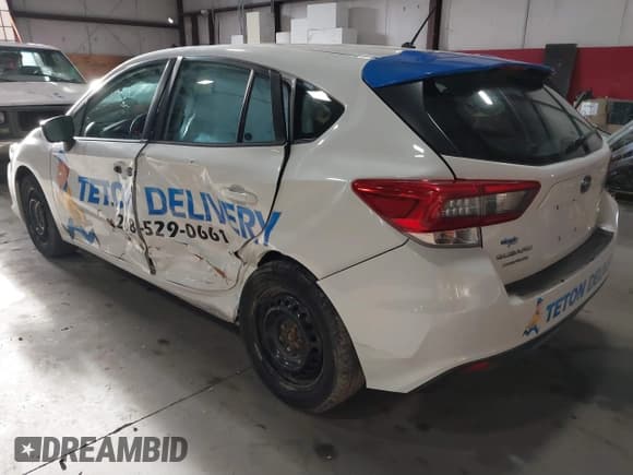 ✅ 2021 Subaru Impreza • VIN: 4S3GTAB62M3701110 • Lot: 41791829. Listed on IAAI with 291,318 mi. Free auction sales archive from the USA and detailed vehicle history report at DreamBid. Image 3.