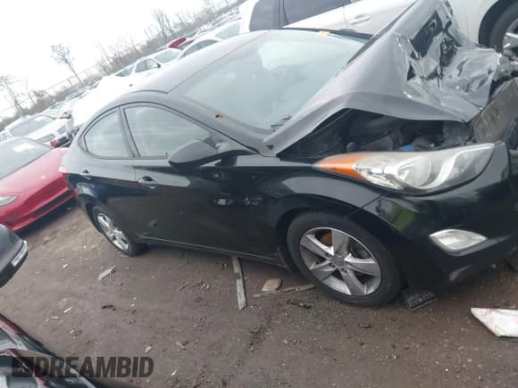 ✅ 2013 Hyundai Elantra Limited • VIN: 5NPDH4AE8DH312992 • Lot: 43773993. Listed on IAAI with 107,849 mi. Free auction sales archive from the USA and detailed vehicle history report at DreamBid. Image 12.