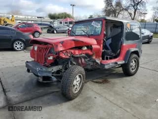 ✅ 1991 Jeep Wrangler • VIN: 2J4FY19P5MJ107624 • Lot: 85265454. Listed on Copart with 294,655 mi. Free auction sales archive from the USA and detailed vehicle history report at DreamBid. Image 1.