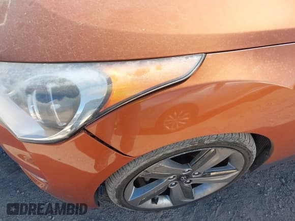 ✅ 2015 Hyundai Veloster • VIN: KMHTC6ADXFU219196 • Lot: 43606291. Listed on IAAI with 130,868 mi. Free auction sales archive from the USA and detailed vehicle history report at DreamBid. Image 6.