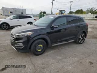 2017 Hyundai Tucson Eco with VIN KM8J33A21HU316617, listed as a Copart auction lot 86118005 with 129,407 mi miles and Clean title. Bid and sale history available at DreamBid. Image 1.