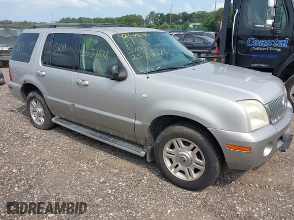 ✅ 2003 Mercury Mountaineer Convenience • VIN: 4M2DU86W93ZJ43930 • Lot: 42940640. Listed on IAAI with Not provided. Free auction sales archive from the USA and detailed vehicle history report at DreamBid. Image 1.