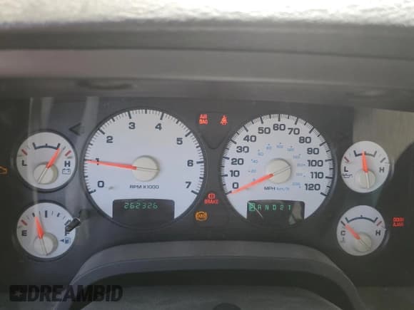 ✅ 2004 Dodge 1500 SLT • VIN: 1D7HA18N44S764844 • Лот: 56141834. Опубликован ранее на Copart с пробегом 262 326 миль. Бесплатный доступ к архиву аукционных продаж из США и подробный отчёт об истории автомобиля на DreamBid. Изображение 9.