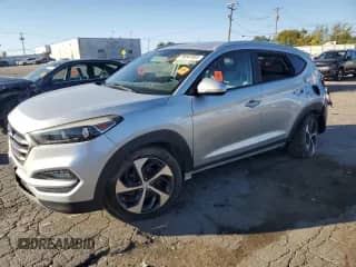 2016 Hyundai Tucson Sport with VIN KM8J3CA24GU145585, listed as a Copart auction lot 86843585 with 101,615 mi miles and Clean title. Bid and sale history available at DreamBid. Image 1.