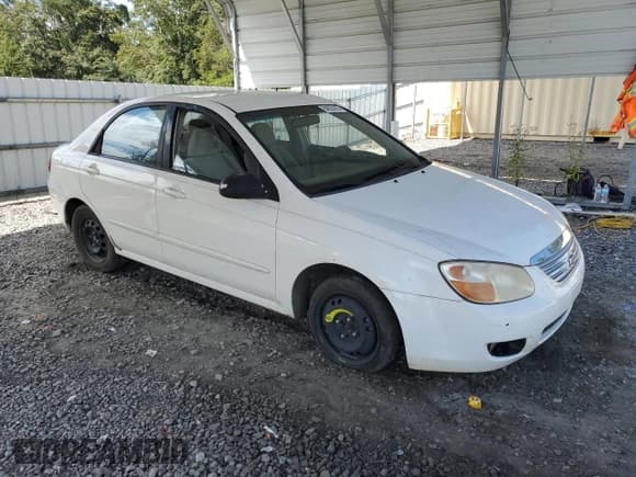 ✅ 2007 Kia Spectra EX • VIN: KNAFE121675445067 • Lot: 84020435. Listed on Copart with 213,352 mi. Free auction sales archive from the USA and detailed vehicle history report at DreamBid. Image 4.