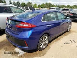 2019 Hyundai Ioniq Limited with VIN KMHC85LC8KU117079, listed as a Copart auction lot 60196793 with 81,795 mi miles and . Bid and sale history available at DreamBid. Image 3.