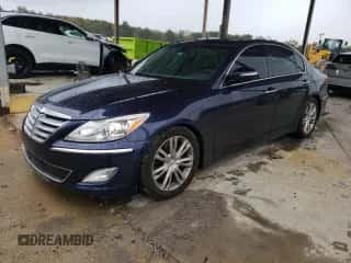 2012 Hyundai Genesis 3.8L z VIN KMHGC4DD2CU208190, wystawiony jako Copart lot #78205384 z przebiegiem 241 559 mil mil oraz Szkoda całkowita • Salvage title. Historia ofert i sprzedaży dostępna na DreamBid. Obrazek 1.
