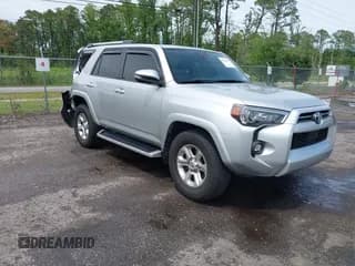 ✅ 2022 Toyota 4Runner SR5 Premium • VIN: JTEFU5JR4N5273974 • Lot: 42436307. Listed on IAAI with 42,281 mi. Free auction sales archive from the USA and detailed vehicle history report at DreamBid. Image 1.