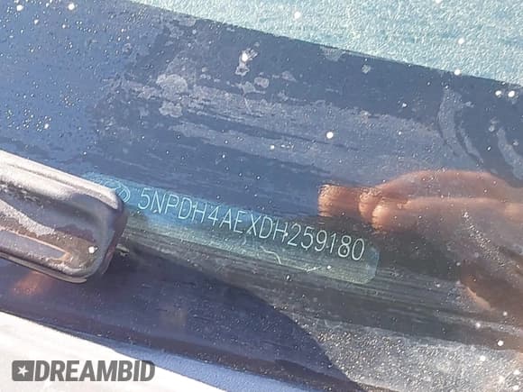 ✅ 2013 Hyundai Elantra GLS • VIN: 5NPDH4AEXDH259180 • Lot: 43648942. Listed on IAAI with 226,832 mi. Free auction sales archive from the USA and detailed vehicle history report at DreamBid. Image 17.