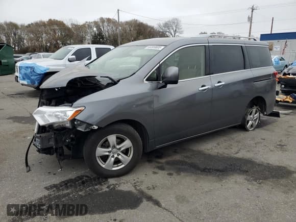 ✅ 2016 Nissan Quest SV • VIN: JN8AE2KP3G9154191 • Lot: 93309805. Listed on Copart with 169,133 mi. Free auction sales archive from the USA and detailed vehicle history report at DreamBid. Image 1.