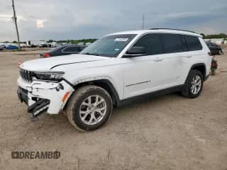 2022 Jeep Grand Cherokee Limited with VIN 1C4RJJBG5N8636863, listed as a Copart auction lot 71158765 with 73,769 mi miles and Salvage title. Bid and sale history available at DreamBid. Image 1.