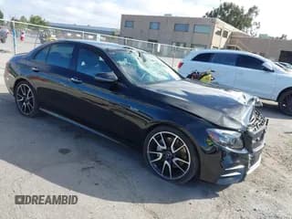 ✅ 2018 Mercedes-Benz E 43 AMG • VIN: WDDZF6EB7JA486116 • Lot: 42362795. Listed on IAAI with 72,122 mi. Free auction sales archive from the USA and detailed vehicle history report at DreamBid. Image 1.