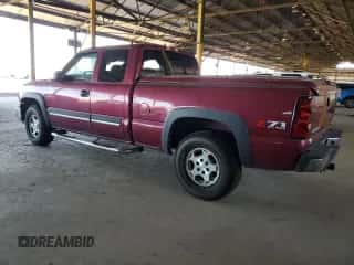 2004 Chevrolet Silverado 1500 Z71 z VIN 2GCEK19T141230921, wystawiony jako Copart lot #67518724 z przebiegiem 108 803 mil mil oraz Czysty tytuł • Clean title. Historia ofert i sprzedaży dostępna na DreamBid. Obrazek 2.