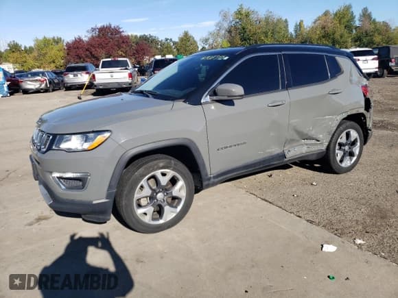 ✅ 2020 Jeep Compass Limited • VIN: 3C4NJDCB8LT151361 • Lot: 81908545. Wystawiony na Copart z przebiegiem 93 980 mil. Bezpłatny archiwum sprzedaży aukcyjnych z USA i szczegółowy raport historii pojazdu na DreamBid. Zdjęcie 1.
