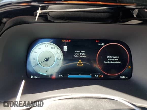 2025 Hyundai Palisade Calligraphy with VIN KM8R74GE5SU835949, listed as a Copart auction lot 48981355 with 3,674 mi miles and Salvage title. Bid and sale history available at DreamBid. Image 9.