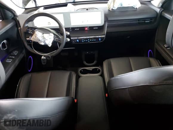 2022 Hyundai Ioniq 5 Limited with VIN KM8KR4AE0NU068942, listed as a Copart auction lot 83960345 with 28,343 mi miles and Salvage title. Bid and sale history available at DreamBid. Image 8.