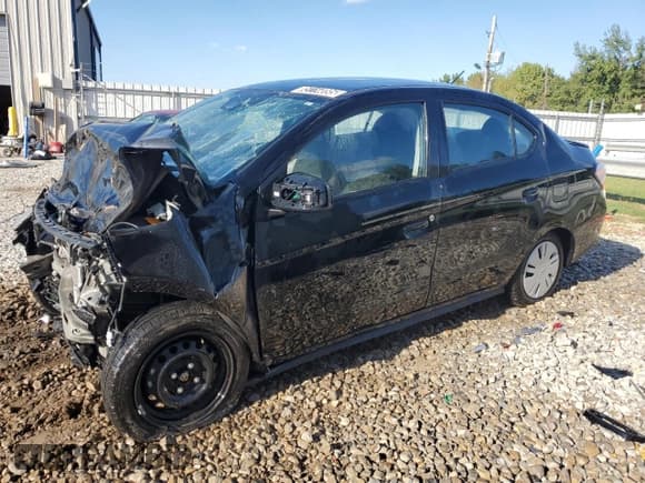 ✅ 2024 Mitsubishi Mirage ES • VIN: ML32FUFJ7RHF16424 • Lot: 85114895. Wystawiony na Copart z przebiegiem Nie podano. Bezpłatny archiwum sprzedaży aukcyjnych z USA i szczegółowy raport historii pojazdu na DreamBid. Zdjęcie 1.