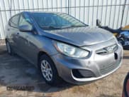 ✅ 2013 Hyundai Accent GS • VIN: KMHCT5AE9DU123205 • Lot: 43864921. Listed on IAAI with 197,257 mi. Free auction sales archive from the USA and detailed vehicle history report at DreamBid. Image 1.