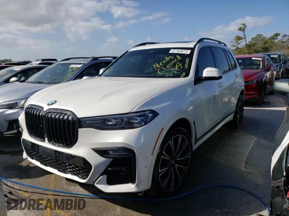 ✅ 2021 BMW X7 xDrive40i • VIN: 5UXCW2C07M9G01962 • Lot: 62164872. Listed on Copart with 13,568 mi. Free auction sales archive from the USA and detailed vehicle history report at DreamBid. Image 2.
