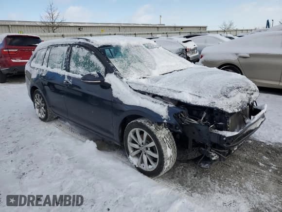 ✅ 2016 Volkswagen Golf TSI SE • VIN: 3VWC17AUXGM517315 • Lot: 45204175. Listed on Copart with 101,635 mi. Free auction sales archive from the USA and detailed vehicle history report at DreamBid. Image 4.