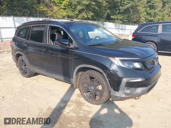 ✅ 2021 Honda Pilot Special Edition • VIN: 5FNYF5H22MB006278 • Lot: 43229349. Listed on IAAI with 111,289 mi. Free auction sales archive from the USA and detailed vehicle history report at DreamBid. Image 1.