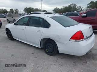2011 Chevrolet Impala Police Police with VIN 2G1WD5EM4B1286491, listed as a IAAI auction lot 42110405 with 160,805 mi miles and . Bid and sale history available at DreamBid. Image 3.