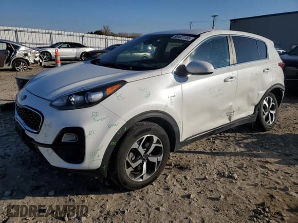 ✅ 2021 Kia Sportage LX • VIN: KNDPMCAC0M7933617 • Лот: 90441155. Опубликован ранее на Copart с пробегом 67 303 миль. Бесплатный доступ к архиву аукционных продаж из США и подробный отчёт об истории автомобиля на DreamBid. Изображение 1.