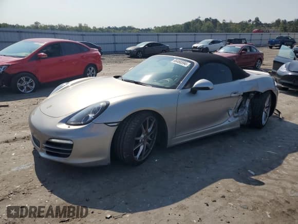 ✅ 2013 Porsche Boxster • VIN: WP0CA2A89DS114907 • Лот: 66466594. Опубликован ранее на Copart с пробегом 88 561 миль. Бесплатный доступ к архиву аукционных продаж из США и подробный отчёт об истории автомобиля на DreamBid. Изображение 1.