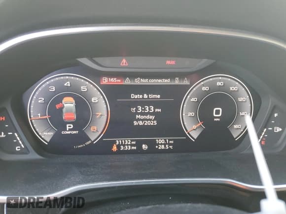 ✅ 2020 Audi Q3 S line Prestige • VIN: WA1FECF39L1121679 • Lot: 80149145. Wystawiony na Copart z przebiegiem 31 132 mil. Bezpłatny archiwum sprzedaży aukcyjnych z USA i szczegółowy raport historii pojazdu na DreamBid. Zdjęcie 9.