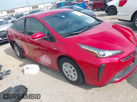 ✅ 2022 Toyota Prius LE • VIN: JTDKAMFU6N3165807 • Lot: 43060286. Wystawiony na IAAI z przebiegiem 82 785 mil. Bezpłatny archiwum sprzedaży aukcyjnych z USA i szczegółowy raport historii pojazdu na DreamBid. Zdjęcie 1.